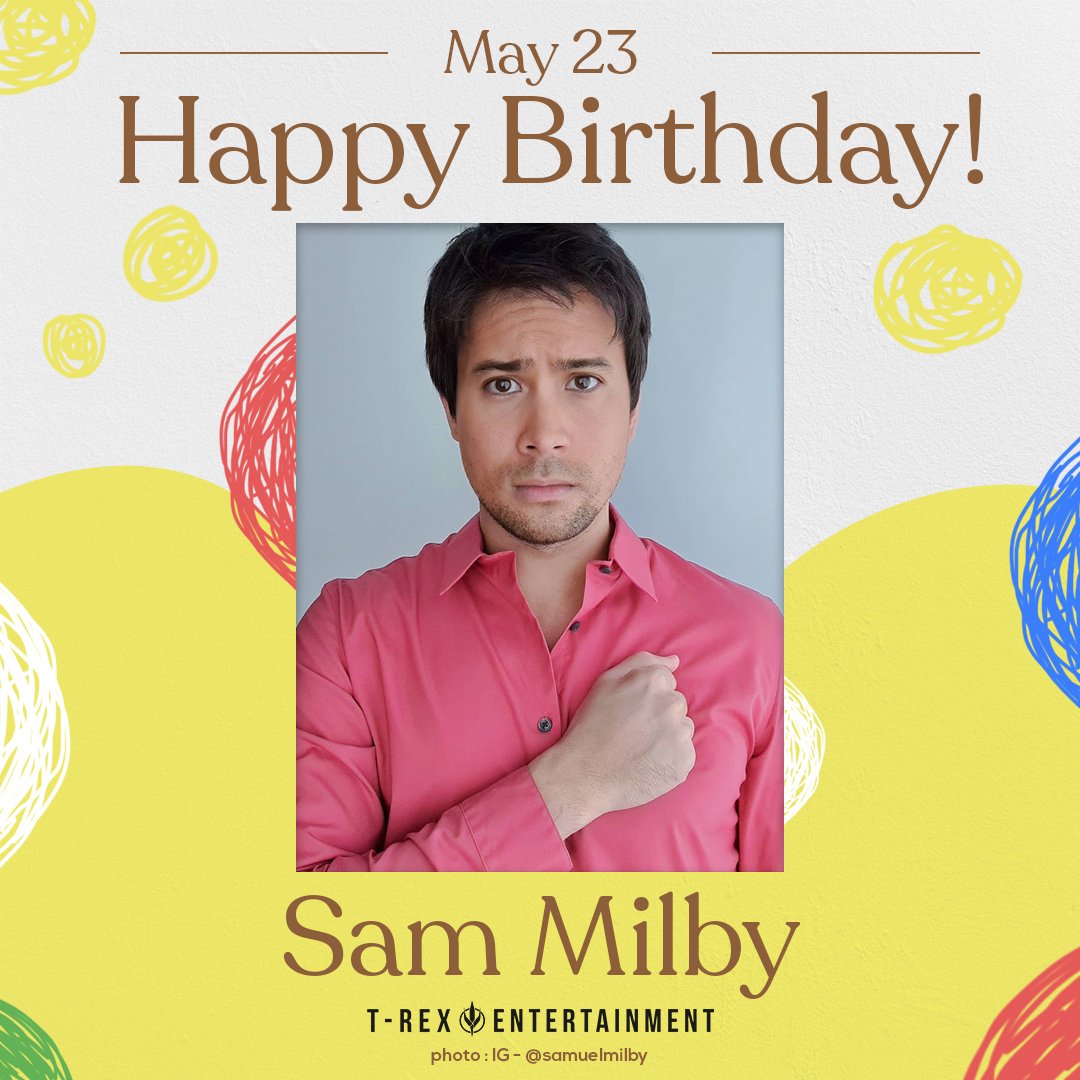Happy birthday, Sam Milby! Enjoy your very special day! 