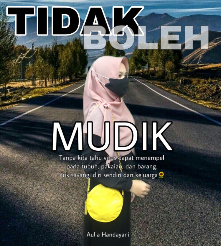 Aulflames's tweet photo. Hai semua!
Minal Aidzin Wal Faidzin🙏🏻
Walau lebaran tahun ini harus #dirumahaja dan “Tidak Boleh Mudik dulu” tetapi, Hari Kemenangan tetaplah Hari yang penuh suka-cita.  

Aulia Handayani
40020619650107
Teknologi Informasi
Fahmi Arifan, S.T.,M.Eng. 
#undipasik #covid_19 #lebaran https://t.co/nM3Qn3OB6m