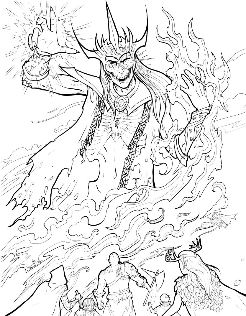DmEducational's tweet photo. 1.Zahra and Lyra. 2.#VoxMachina take on #Vecna.
Another #coloring page from the #CriticalColoring book, which can be found at the link below.
Donations to The Pablove Foundation (@pablove).
#CriticalRole #Charity #Fantasy #DnD #DungeonsandDragons #DnD4Kids
https://t.co/laM5Y2mauU https://t.co/6TUUoK7aJ2