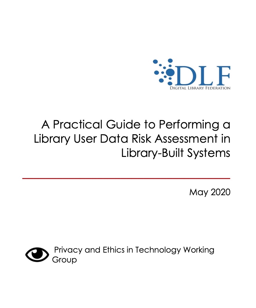 LibraryJournal's tweet image. New Resource: “A Practical Guide to Performing a Library User Data Risk Assessment in Library-Built Systems” ow.ly/5yp650zNSyv #libaries #digitalprivacy