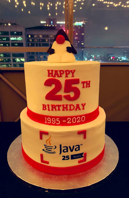 rafabene's tweet photo. Happy birthday #Java - 25 years of @Java today.  May 23, 1995 - May 23, 2020 . #MovedbyJava https://t.co/HUMLXeH2S0