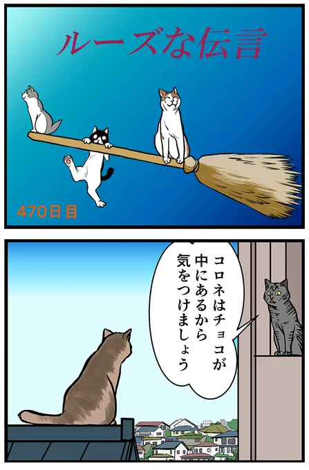 猫パンチTVで毎週木曜日に4コマ漫画更新中です。  ネコぐらし #ネコまんが #WEB漫画 