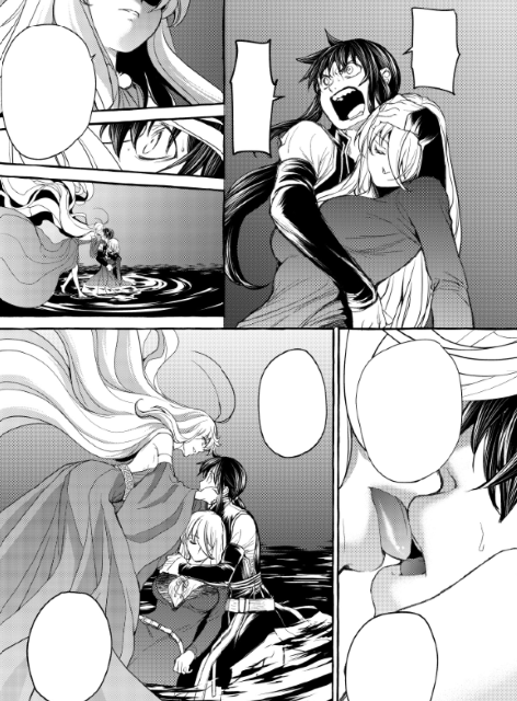 『地獄の釜の蓋を開けろ』の釜子さんがグウィンさんにやたらとキスしていたのは愛情表現ではなく、「人の魂は頭部に宿る」という土着信仰的な価値観から、口づけを交わすことで魂を吸うなり魅了するなりしようとしていた。という釜子さんの腹黒さを今更ながら曝す。
#キスの日 
