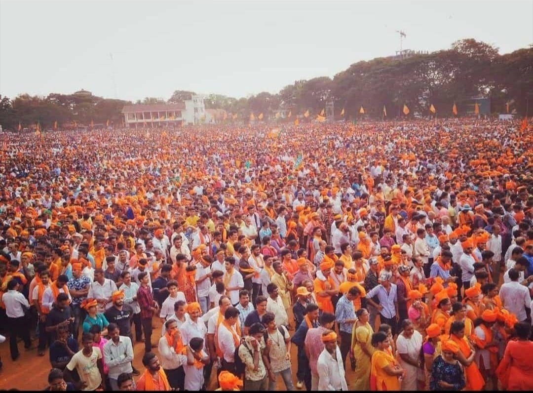 These beautiful images of the famous Mangalore Rally of 2019. We in this region treat Modi ji as our own. It was a proud moment for everyone when Modi ji called Coastal Karnataka "The land of nationalists" 