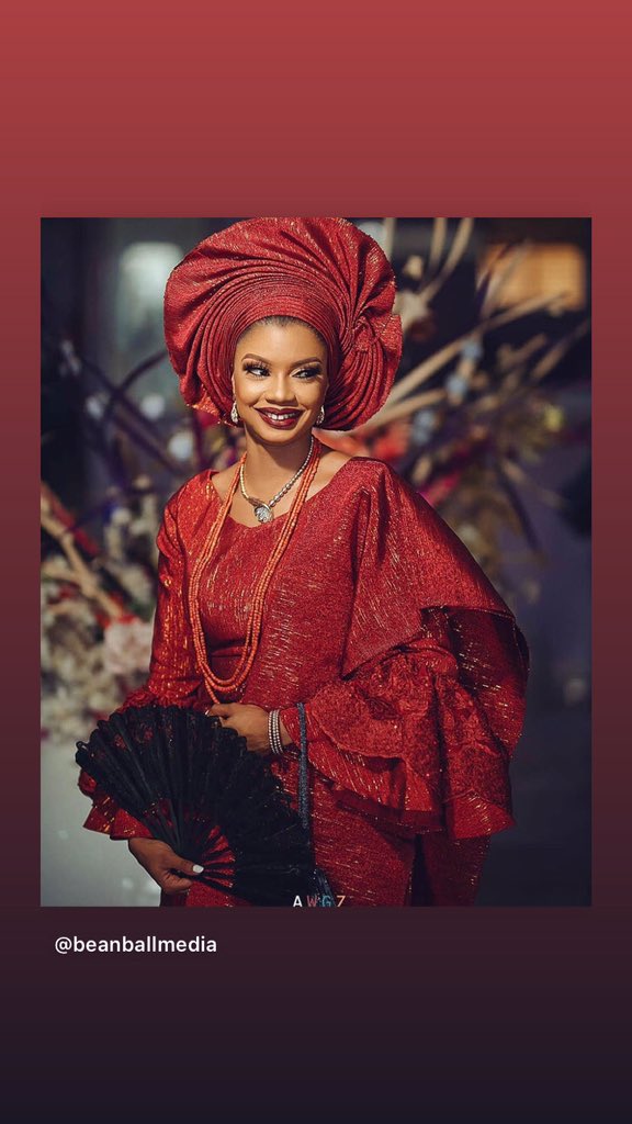 Beanballmedia's tweet photo. A babe and much more 😍❤️

Good morning lovers 🥰

#beanballmediablog #roadtohoneymoon #stars #nigerianwedding #weddingphotography 
#beautifulasooke 
#love #yorubaweddings #AWGZ 

Photography: @AwGZz 
AsoOke: @bimmms24 
Planner: @Adeolaolaniyan1 https://t.co/cuaL3QRa2i