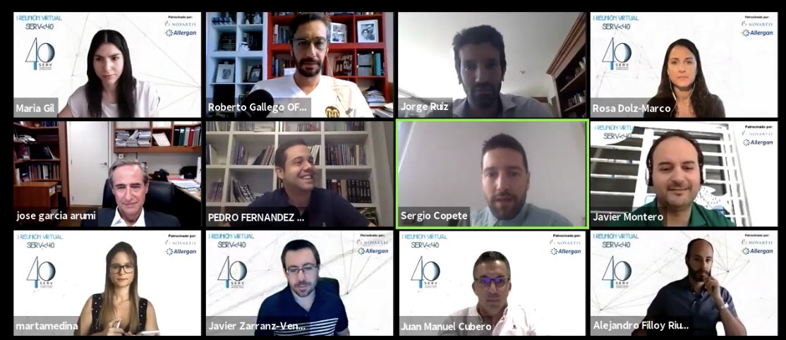 RetinaSERV's tweet photo. Empieza SERV40 virtual! Seguimos .... https://t.co/0uc7z4EHvi