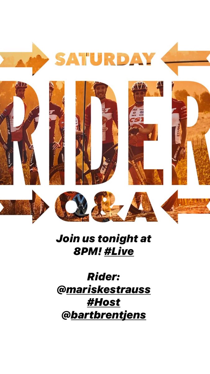 BrentjensMTB's tweet photo. Tonight @instagram #bbmtb! #Live at 8PM with #Host @BartmnBrentjens and Rider @MariskeStrauss! Join us! @cstbicycletires @PostNL @BAFANGElectric @BrentjensMTB https://t.co/GqBtDTQABy