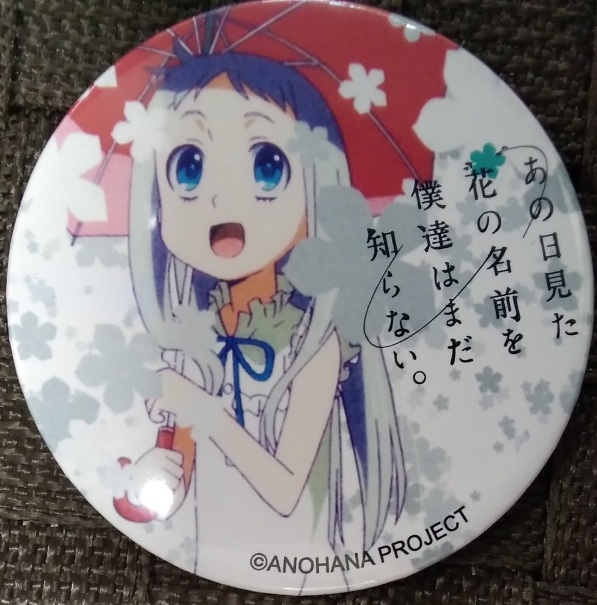 K Books キャラ館 少年まんが グッズ紹介 あの花 のめんまさん ˊᗜˋ 激かわなポスト カードや缶バッジは アニメ館にあります Kbooks アニメ館 あの花 ノイタミナ 茅野愛衣