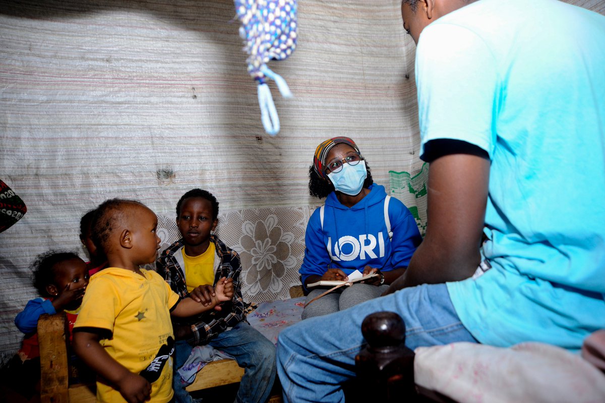 His younger sister, Samia Hassan, was born deaf and is currently living with her grandmother after the partial lockdown. The last born, Muhiraj Hassan, 10yrs old, has a poor memory and usually need 4000ksh for checkups and drugs.