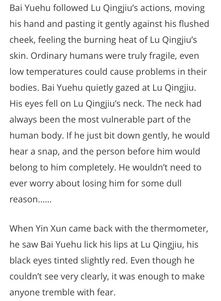 bai yuehu joining zhenhun’s shen wei, otherworld’s mo ye, and nanchan’s cang ji on voring their one (1) person