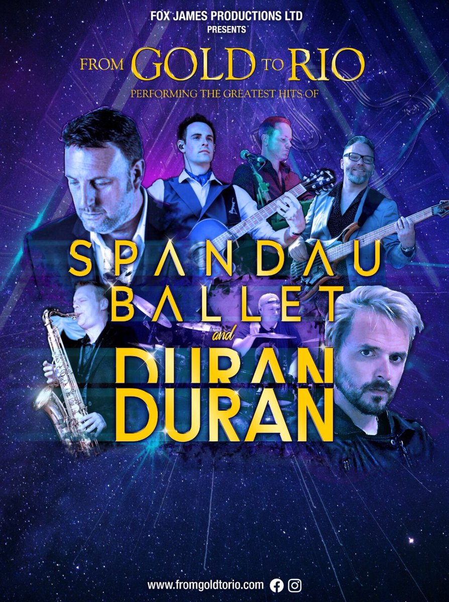fromgoldtorio's tweet photo. Please check out https://t.co/4BPoRoWN0Q for all rescheduled show dates! @SpandauBallet @duranduran @garyjkemp @realmartinkemp @romankemp @TheTonyHadley @SteveNormanReal @SimonJCLeBON @thisistherealJT @ricknodes @Absolute80s https://t.co/O1Mr4RjtbF