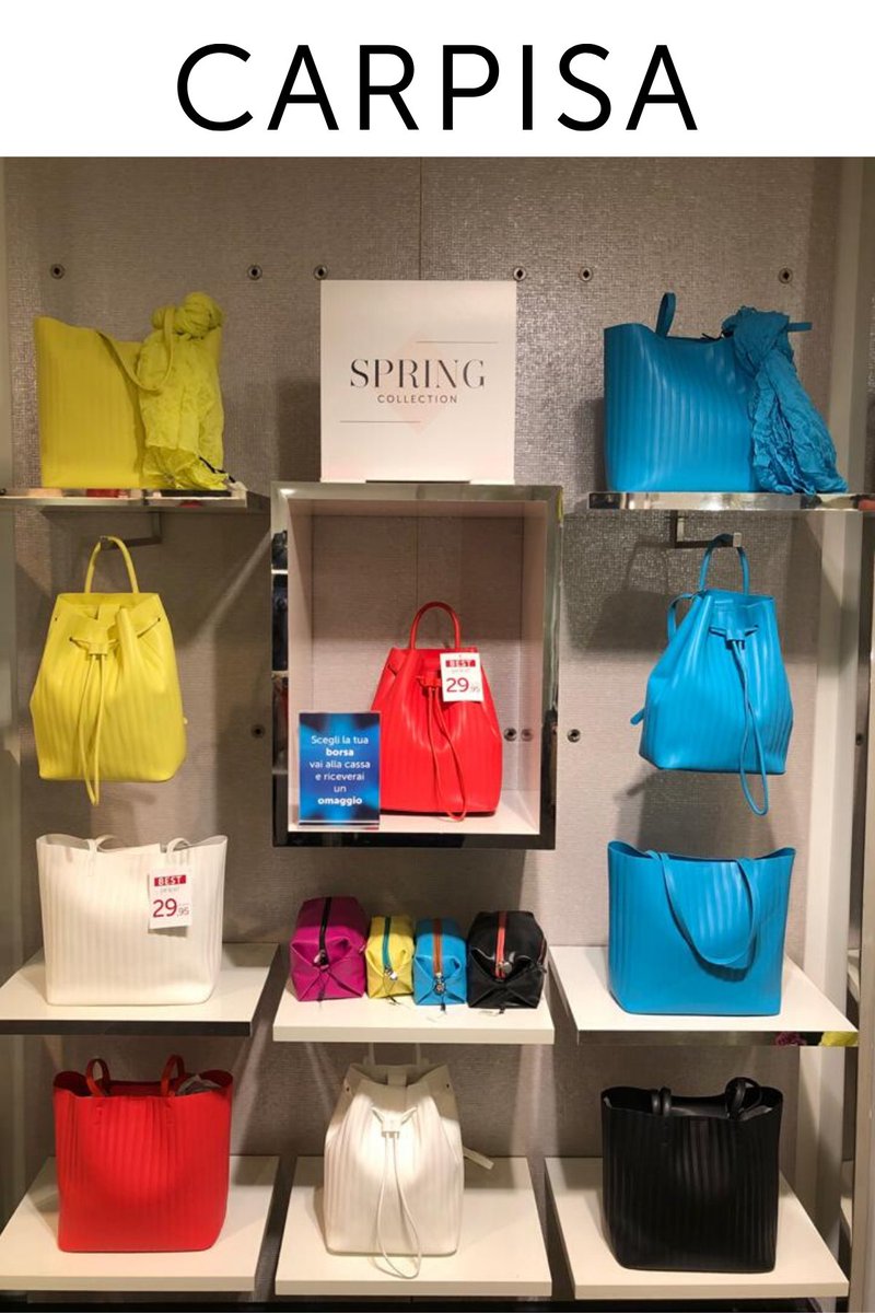 VeleeMillennium's tweet image. #CarpisaSpringCollection #SS20

💝 Abbiamo bisogno di nuovi inizi: ecco perché nel nostro store @carpisaofficial trovi già tanti nuovi modelli della nuova collezione!

Per i clienti CYAO 👉 20% su tutto compresa la valigeria su una spesa minima di 50€
