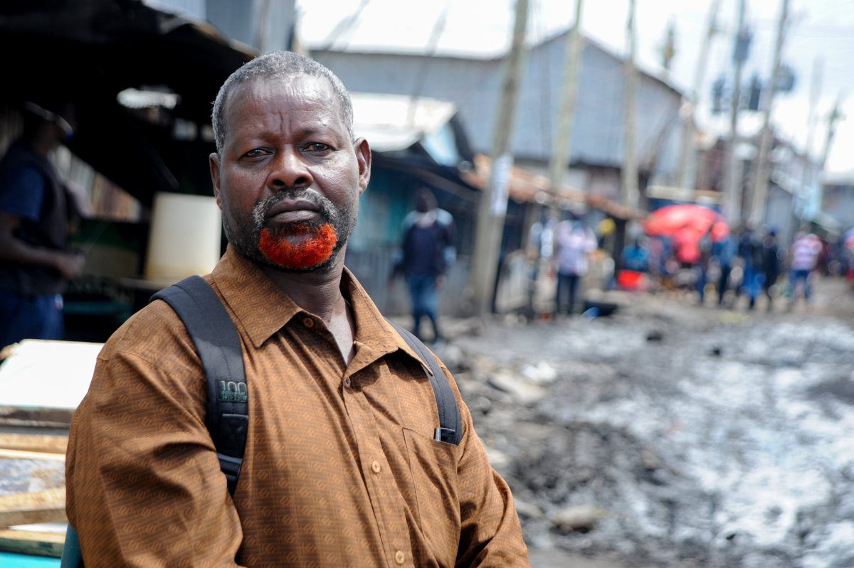 AdanKheri Tache, 54, Deaf I am cobbler by profession, I can mend your shoes really good that I hear from my customers.