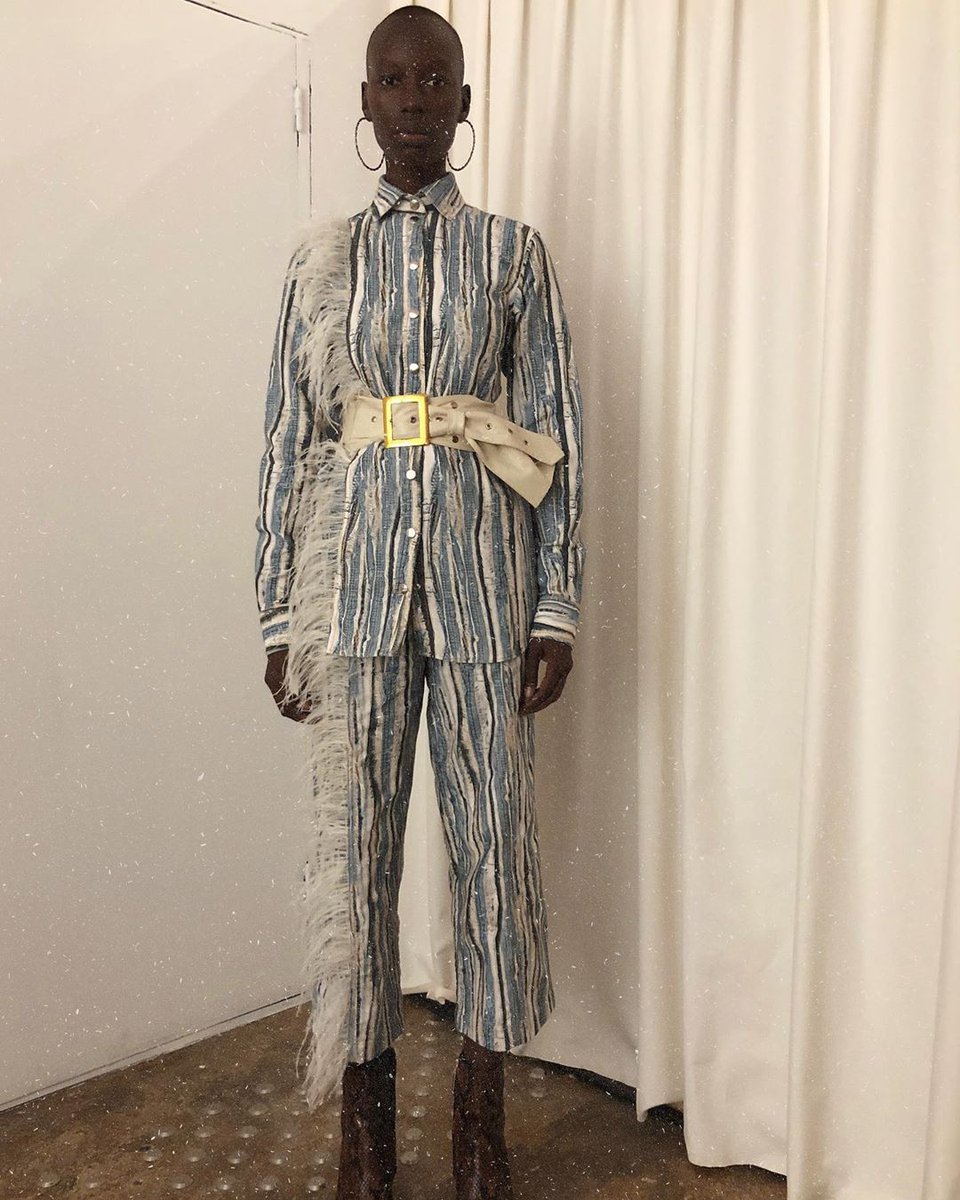 weavingthreads's tweet photo. "Anthro 1" - AW20 
@_ThebeMagugu_ https://t.co/5IlMXzarYr