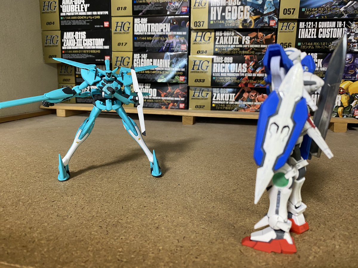 クノティス ガンプラ ガンダム ガンプラ4コマ 俺は スペシャルで 00回で 模擬戦なんだよぉ
