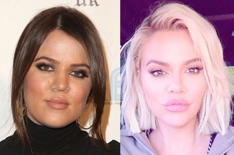 bellethewinebae's tweet photo. Here is Khloe Kardashian taking Arya Stark's skill of changing faces to a whole new level. Maybe it's Photoshop. Maybe she has truly fucked her face. 🙆🏽‍♀️ https://t.co/YVZnsVTYRr