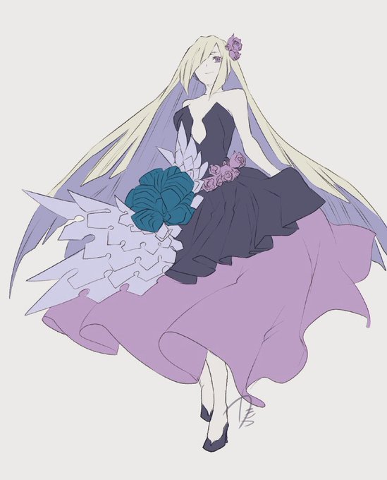 創作ドレスのtwitterイラスト検索結果