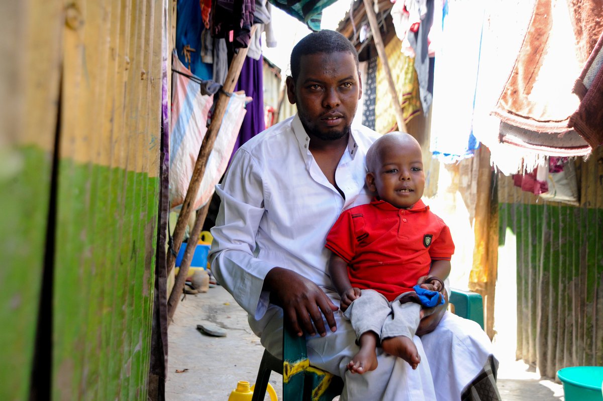 “Children his age have grown and go out to play, Adan will only be seated here where you have left him, I am frustrated.” the father says.