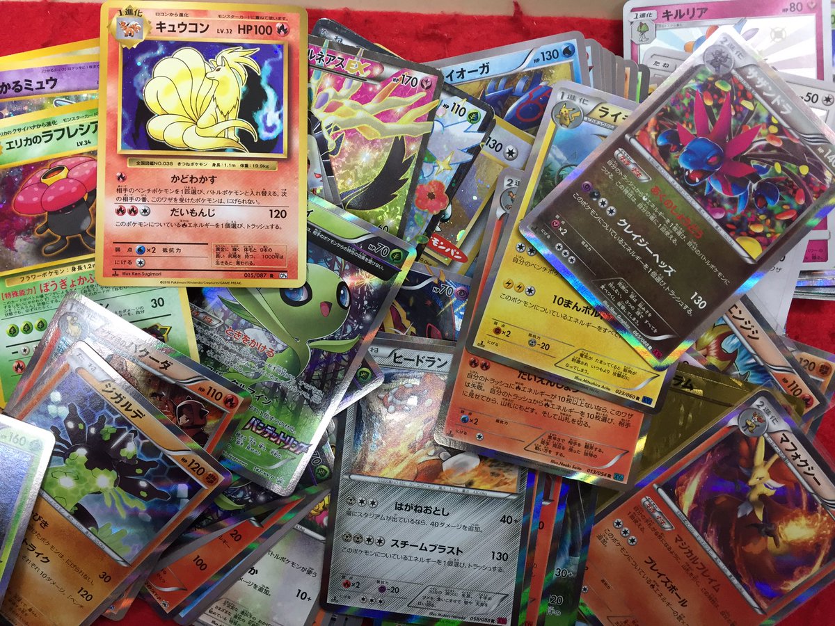 ポケカ】 ポケカのストレージコーナーにXYやBWなどの旧弾カードが