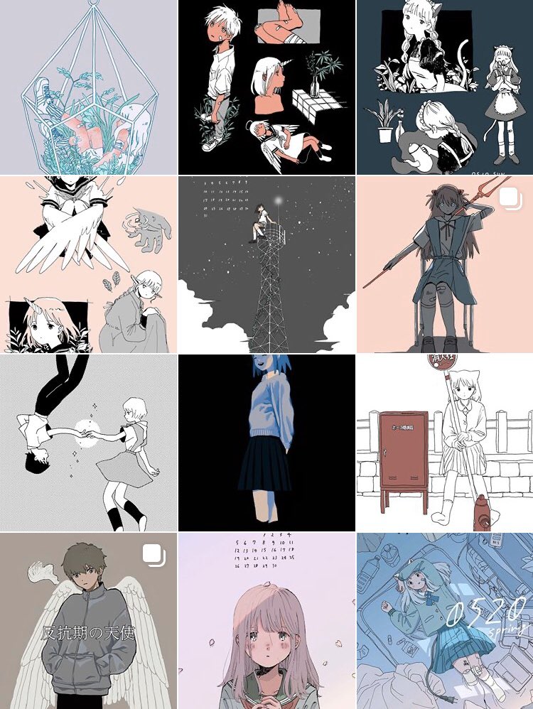 割と頻繁に絵を消してしまうのですが
インスタは消さないようにしているので過去の絵が見たい方がいればこちらに?
https://t.co/yKrThtHxNF 