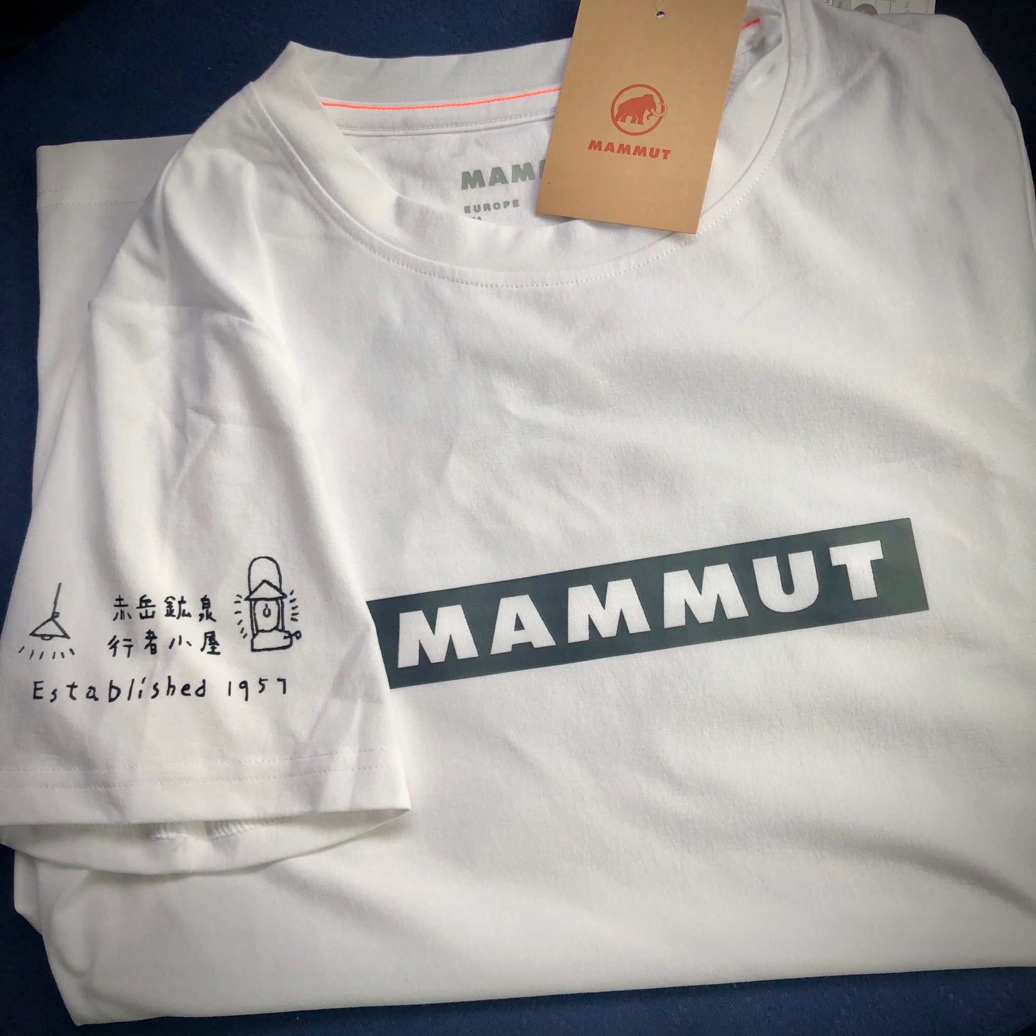 赤岳鉱泉×MAMMUT コラボTシャツ 八ヶ岳 赤岳鉱泉 限定 マムート Tシャツ - メルカリ