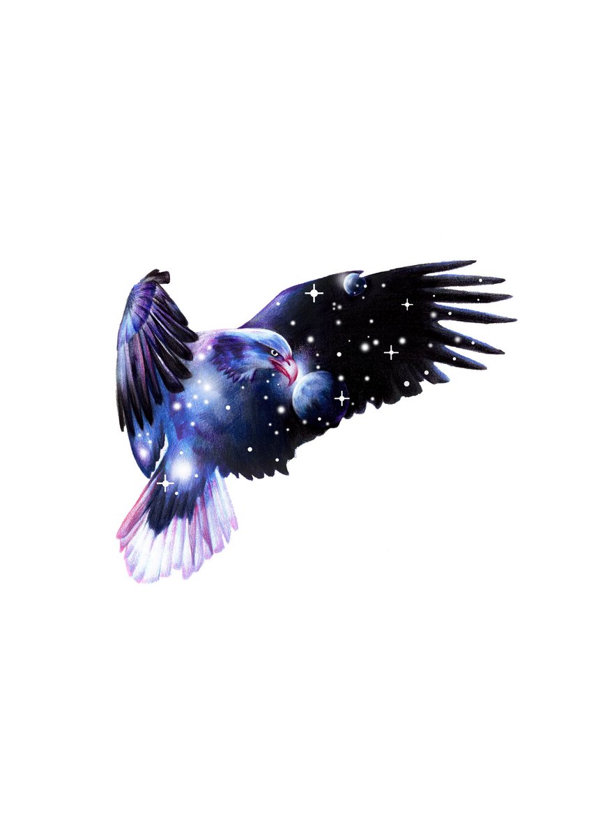 TattooYuni's tweet photo. 🦅🌌
예약 가능한 도안입니다~
.
.
.
@yuni_tattoo 
#독수리 #우주 #eagle #space #universe #타투도안 #컬러타투 #블랙엔그레이 #colortattoo #blackandgrey #일러스트 #그림 #illust #art #drawing #drawing🎨 #색연필 #색연필그림 #색연필일러스트 #colorpencil #colorpencilart #colorpencilillust https://t.co/lWsFrPSdp6