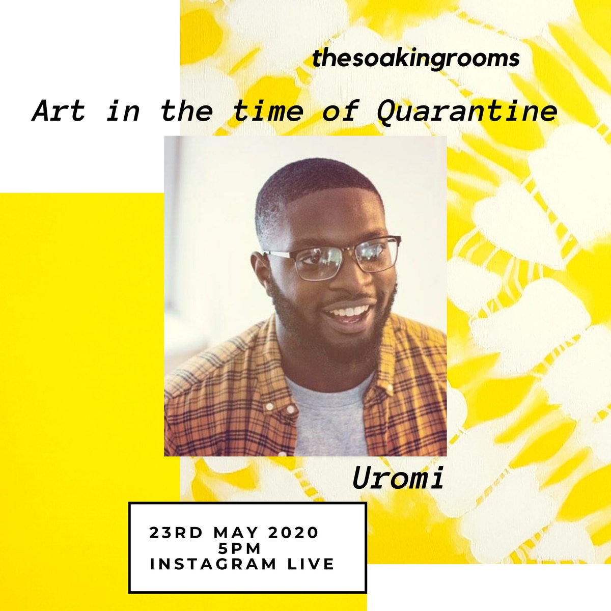 TheSoakingRooms's tweet photo. This Saturday, we will be having @uromimusic for a set. Come and vibe with him! 
#music 
#musiclovers 
#instrumentalist
https://t.co/3MRcCuqKYQ https://t.co/z3bFoUOkdR