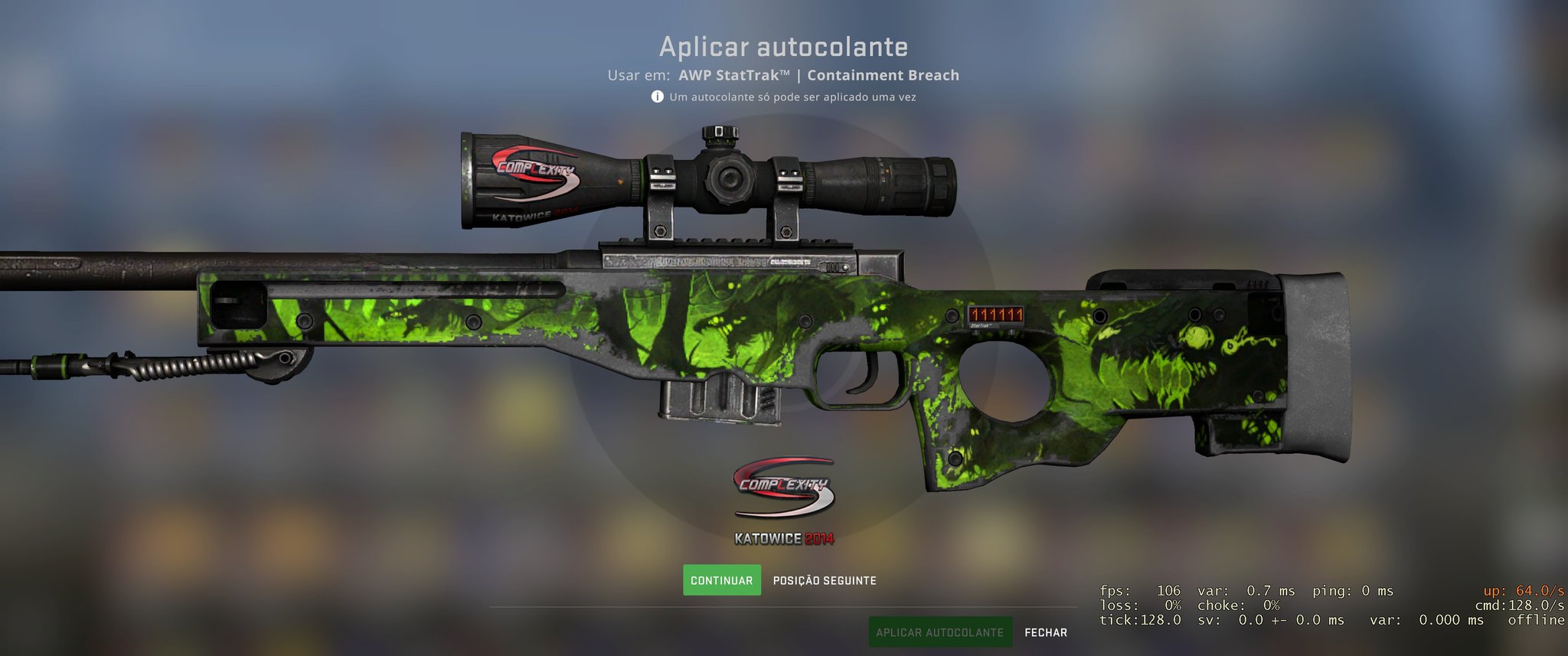 AWP  Containment Breach (Well-Worn) - Counter-Strike 2 - Skinport