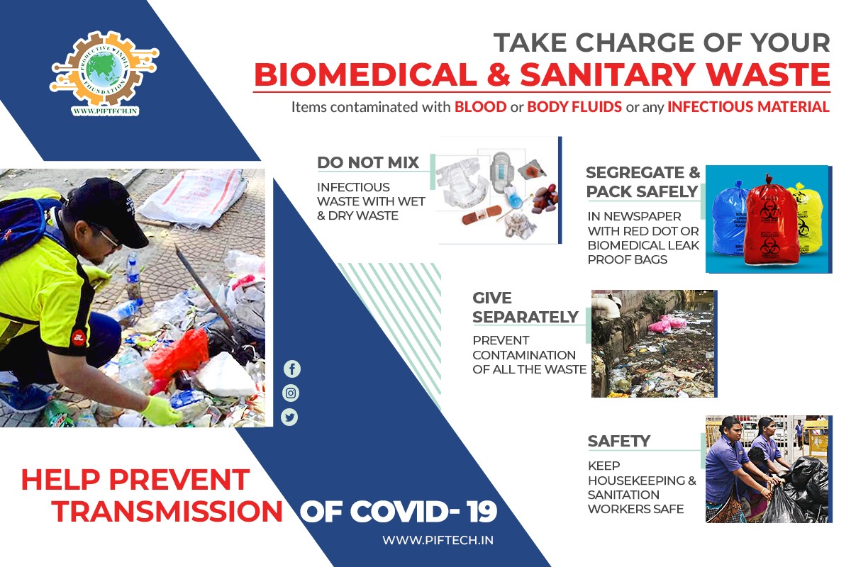 piftech's tweet photo. Biomedical waste is very hazardous which may produce serious diseases, which will be fatal; therefore, it is a matter of worldwide concern.

Read Full Blog: https://t.co/ztHGsyjTlf

#wastesegrigation #wastemanagement #biomedicalwaste #sanitarywaste #Covid19 #staysafe #piftech https://t.co/xxq5eRmc6m