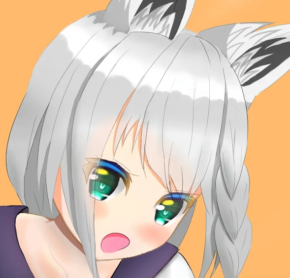 「今日は...何する?」制服フブキちゃん!#絵フブキ 