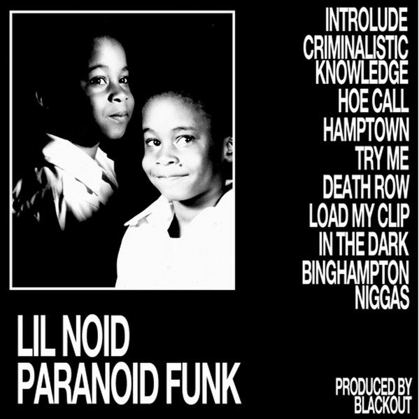 Lil Noid - Paranoid Funk (1995)Si vous avez déjà eu l’occasion de découvrir suffisamment les sonorités horrifiques du rap de Memphis et que vous y adhérez, ce projet est fait pour vous. Sinon le match sera sans doute... relativement complexe.