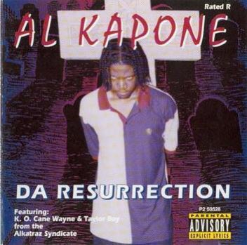 Al Kapone - Da Resurrection (1995)Bien installé dans la scène locale avant l’explosion de la Three 6, Al Kapone n’a jamais vraiment vu sa notoriété s’émanciper de Memphis. Et c’est bien regrettable quand on écoute cet album.