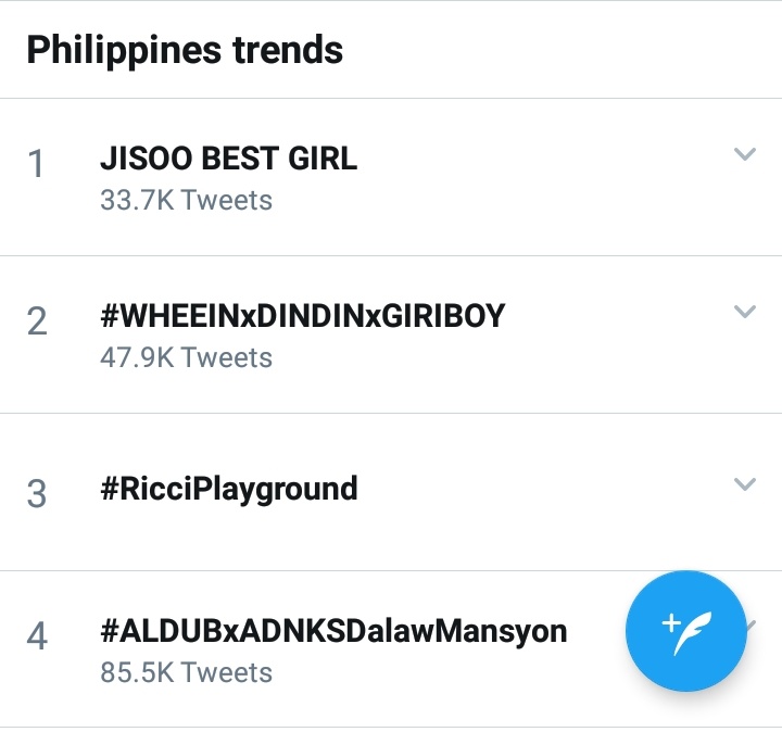 Trending na 3rd Spot ang #RicciPlayground @_ricciiirivero