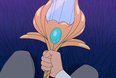 (3/7)When she went to space the visitations stopped. Magic inside her knew she was on the right path so there was no need for more dreams.Not only was the sword broken, but She-Ra's runestone was cracked too. Adora would need to access her powers without it.