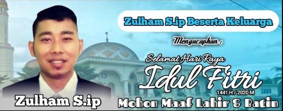 UmarZulham's tweet photo. Selamat hari Raya Idul fitri 1441 H 2020 M 
Mohon Maaf Lahir Dan Batin 
🙏🙏🙏 https://t.co/lrF6N8NNfB