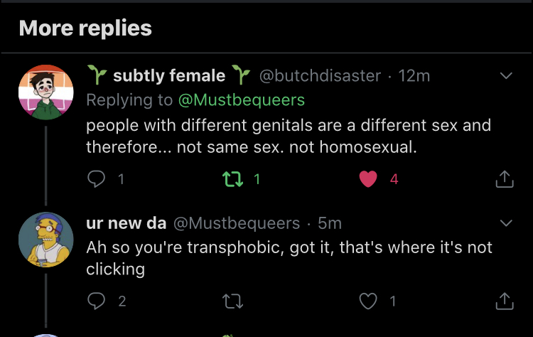 Riley J, Genital Preferences are Transphobic, Dennis. https://www.youtube.com/watch?time_continue=1&v=k5GYlZKfBmI&feature=emb_logo