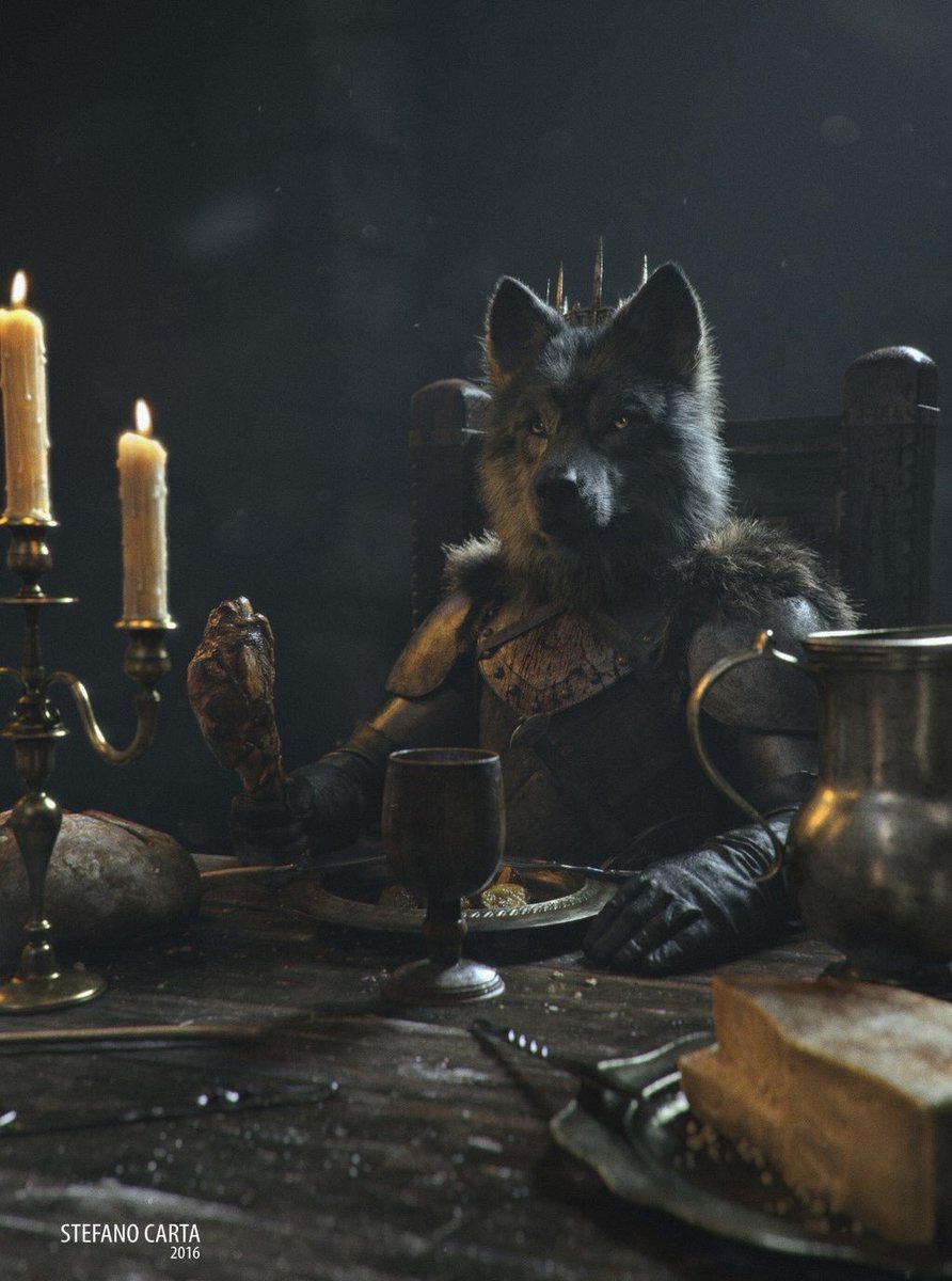 Thrones_Facts's tweet photo. 'Robb Stark' by Stefano Carta 🐺 https://t.co/XiJzDBhp7a