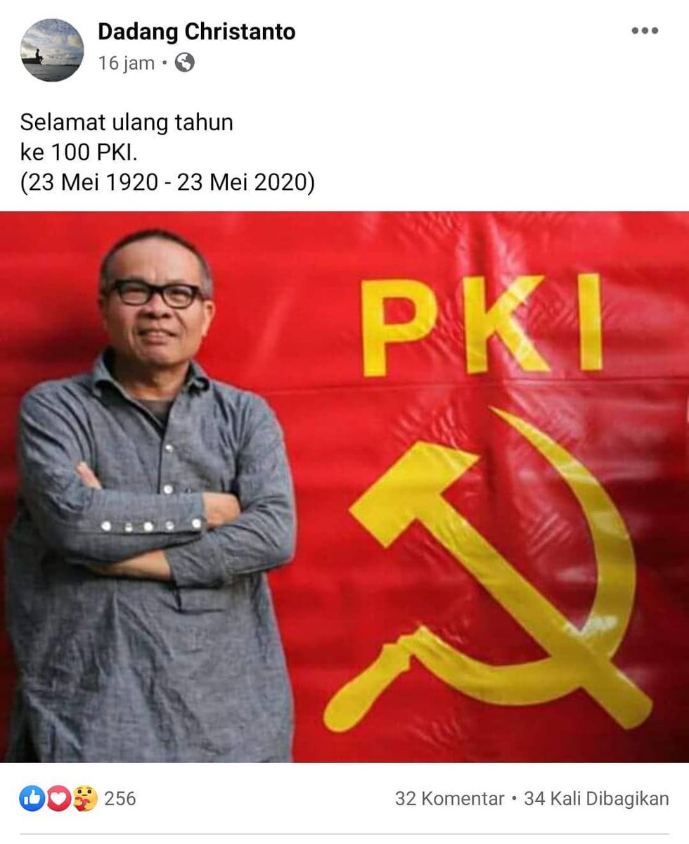 katzen_jammer's tweet photo. Msh ada aja org goblok simpatisan komunis. Komunis itu yg makmur cm petingginya, rakyatnya tetap aja melarat. Sesama komunis sj msh berebut kekuasaan koq, ingat Stalin vs Trotsky. Saya tanya sekali lagi, apa sih keunggulan komunis? Pro komunis silakan comment, yuk debat sm saya. https://t.co/1grnuLg0qQ