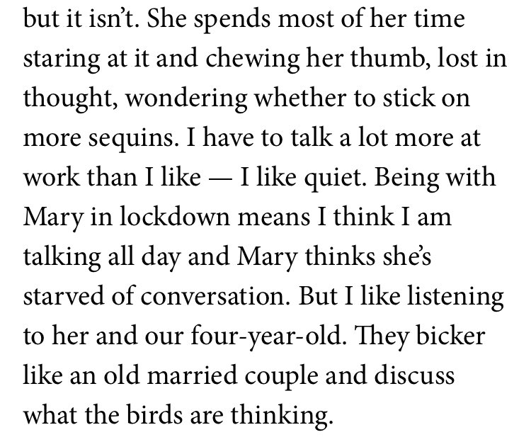 Writing in the Spectator after he returned to work on April 14, Cummings said both he and his wife were in quarantine together, with their child.