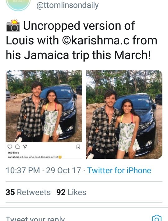So larries claim that this girl was asked not to post this pic until Hold on by louis was released later that year just to make their delusions seem real bu the girl denied it and said she took the pic on the 1st of march and posted it only days later and they claimed it unseen