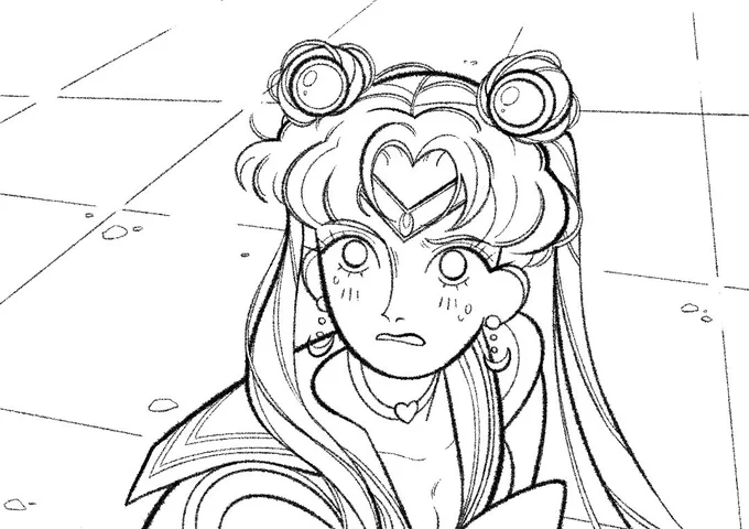 #sailormoonredraw wip ✨ 