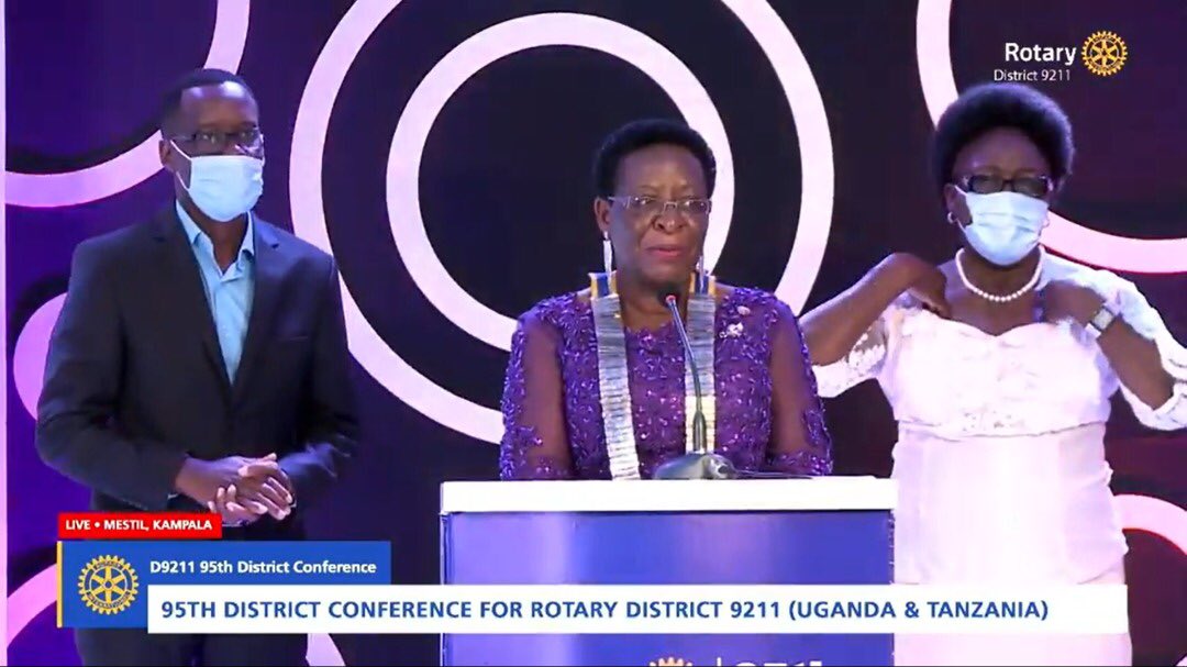 #DCA95 Our first female District Governor Rtn. Rosseti Nabumba. 😁

Welcome aboard We are very happy to have you. We hope you will have an amazing time as we grow and build Rotary 
#RotaryDC2020