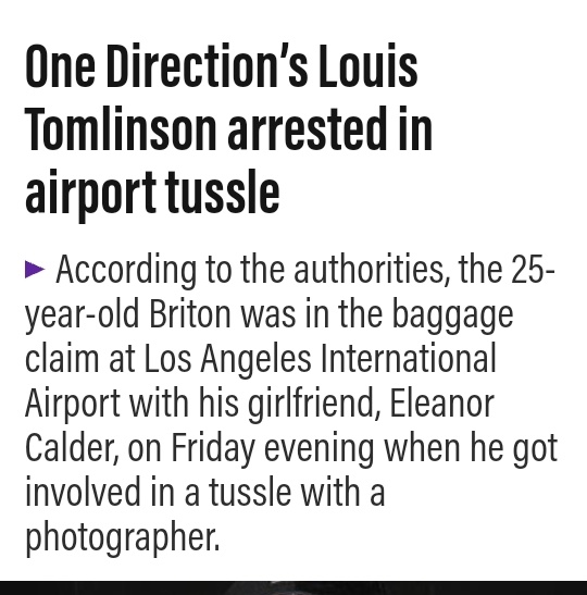Later that very march i will assume it was when they were coming back from jamaica with his girlfriend coz it was 5th march 2017 louis beat up a PAP for touching El at the Airport couple goals