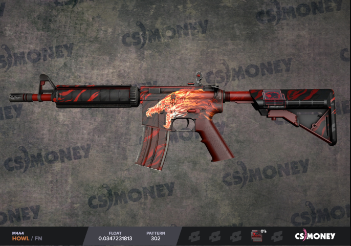 M4 Howl Factory New 0.03 tradable now