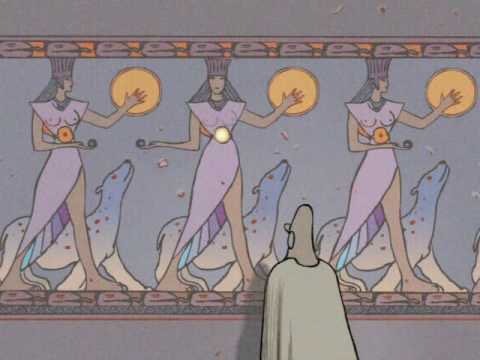 “Arzak Rhapsody” 2003. All episodes of the animated Moebius TV show set in the fantastical dream-like ‘Desert B.’