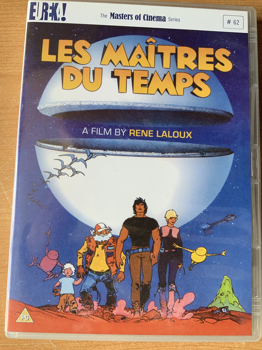 les Maitres du Temps (Time Masters) 1982. Storyboarded and designed by Meobius.The director René Laloux also directed one of my favourite animated films “Savage Planet” (aka Fantastic Planet).