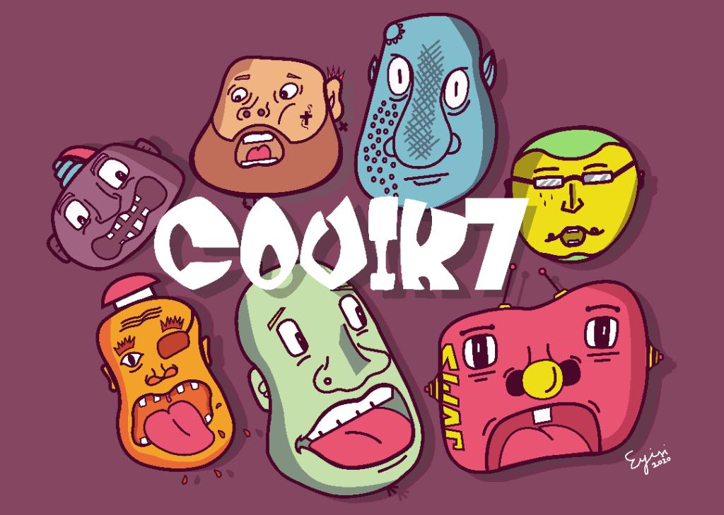 J3concept's tweet photo. Remember my previous #randomface sketch. Now meet the COVIK 7 (AVENGING THE WORLD)
#virtualbelly #illustration #adobeillustrator #characterdesign #artdirection #drawing #art https://t.co/FdoBx68SgE