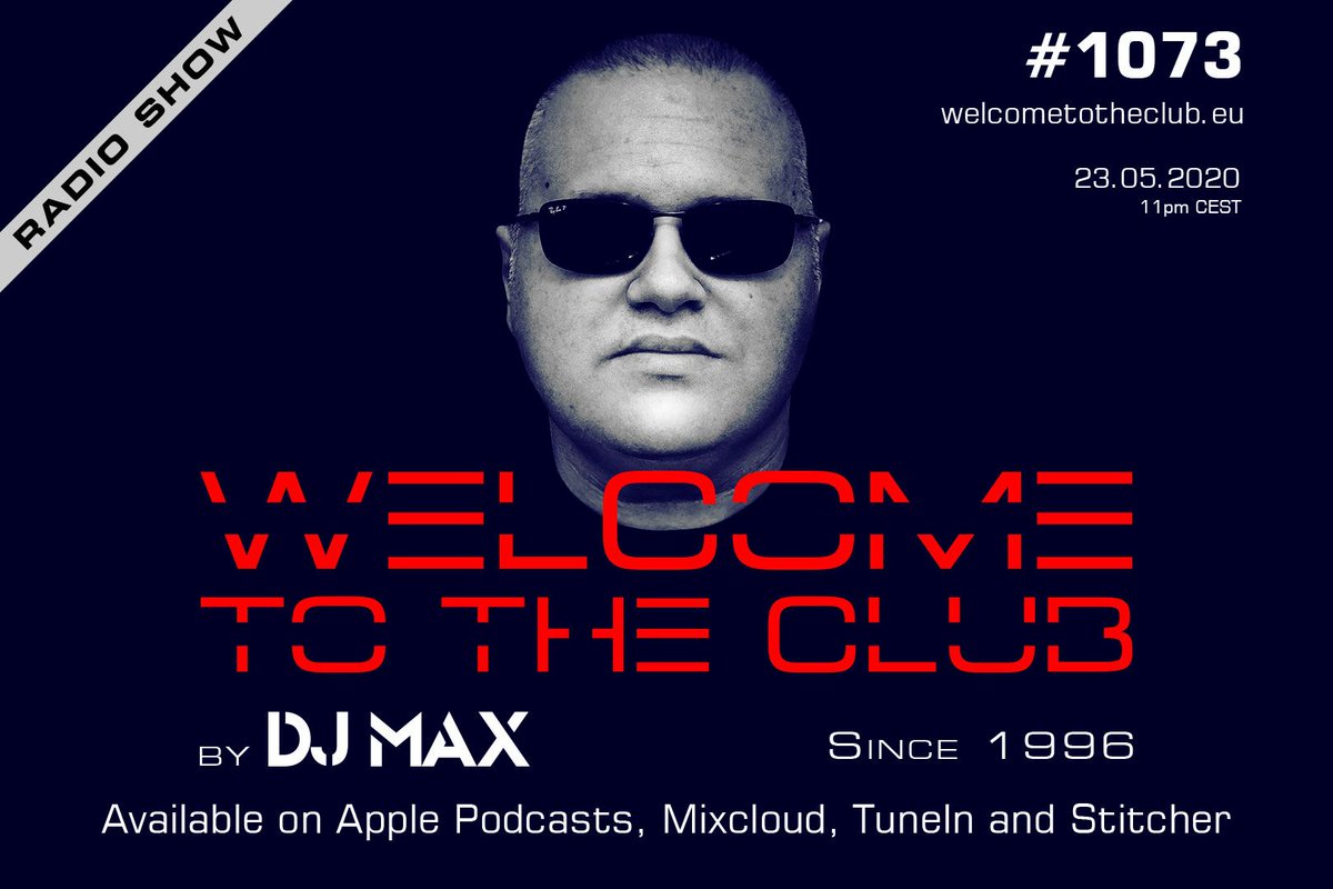 djmax_eu's tweet photo. Welcome To The Club #radioshow #1073 | tonight at 11pm CEST on Mixcloud Live
Link: https://t.co/YjKL36savj
#welcometotheclub
#djmax #electronicmusic #house #techhouse #clubbing #djlife #dj #radio #producer #croatia #ibiza #amsterdam #Italy #uk #usa https://t.co/QExHuwsjU5