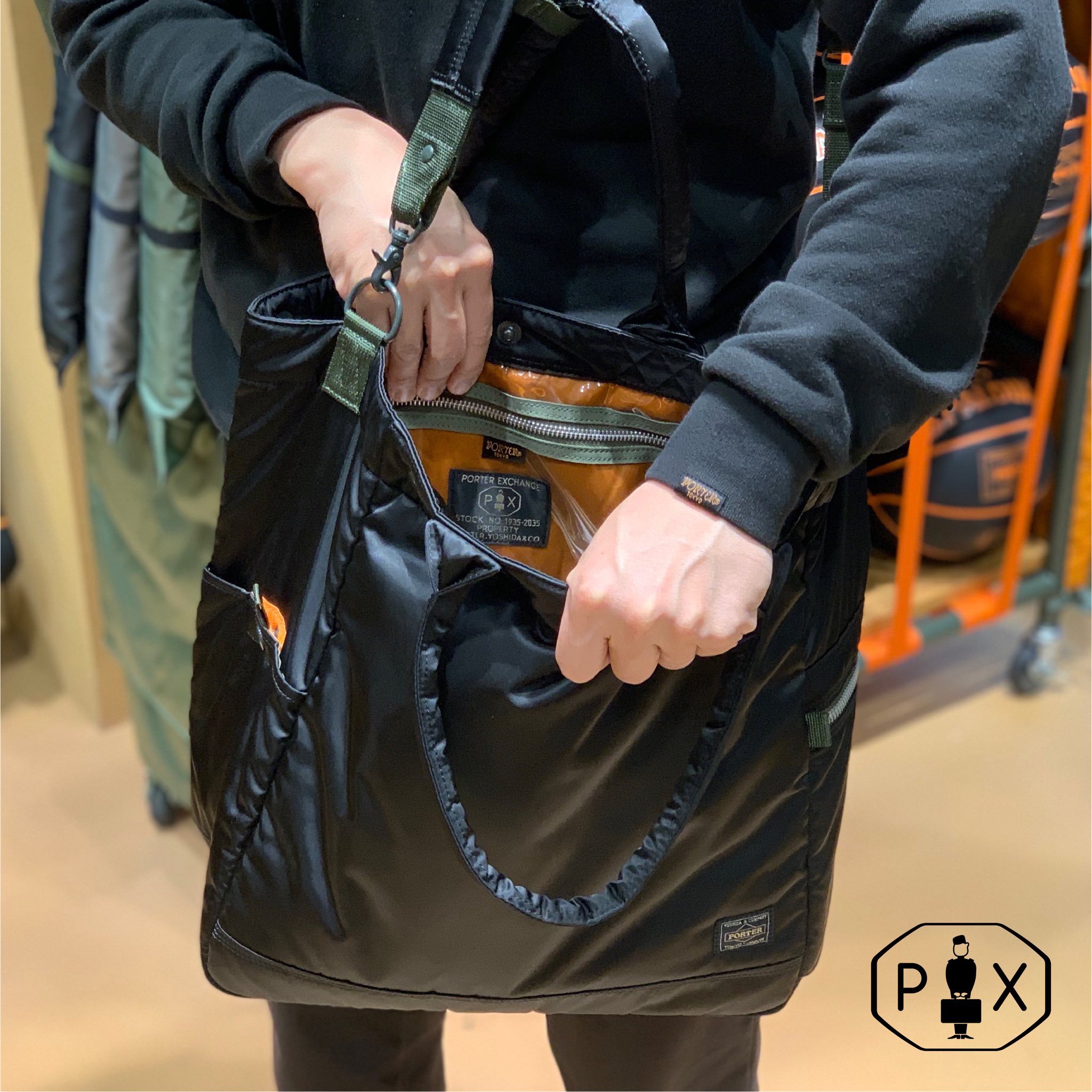 新品】PORTER / PX TANKER ポータータンカーエクスチェンジ-