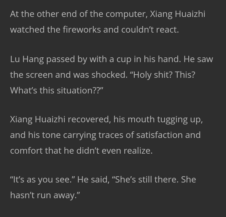 xiang huaizhi likes jing huan 